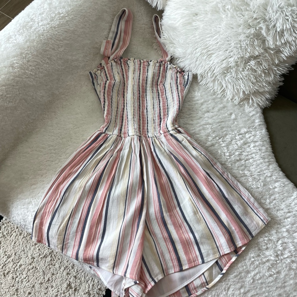 Hollister Smocked Romper